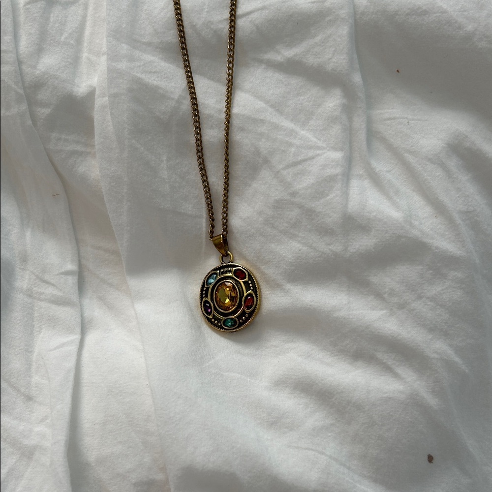 Infinity Stone necklace